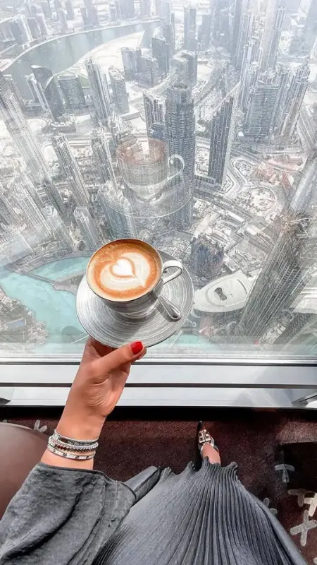 Burj Khalifa At the Top Level 125 + 124
