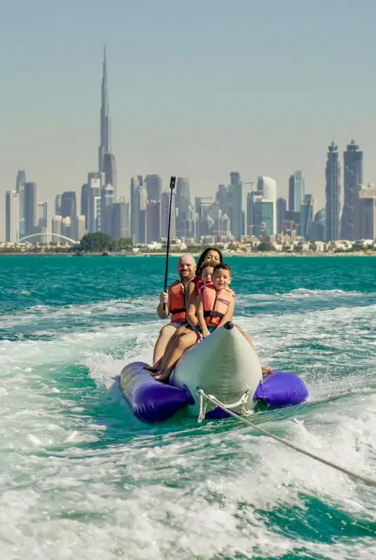 Jumeirah 3 Luxury Banana Ride